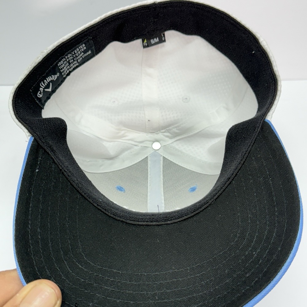 Callaway Golf Hat Men S/M Mesh Back Polyester Blue Colorblock - Picture 5 of 8